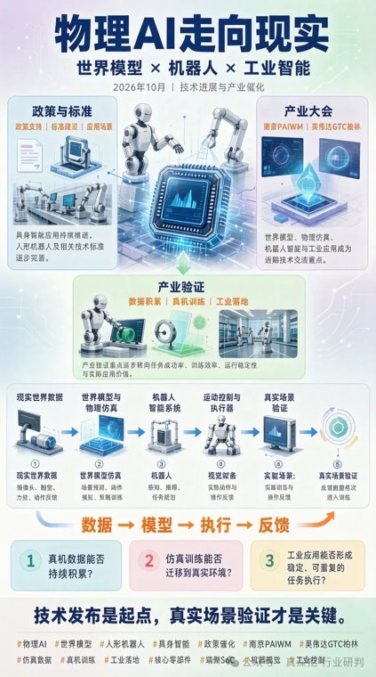 物理AI进入兑现期:从世界模型到真实执行
